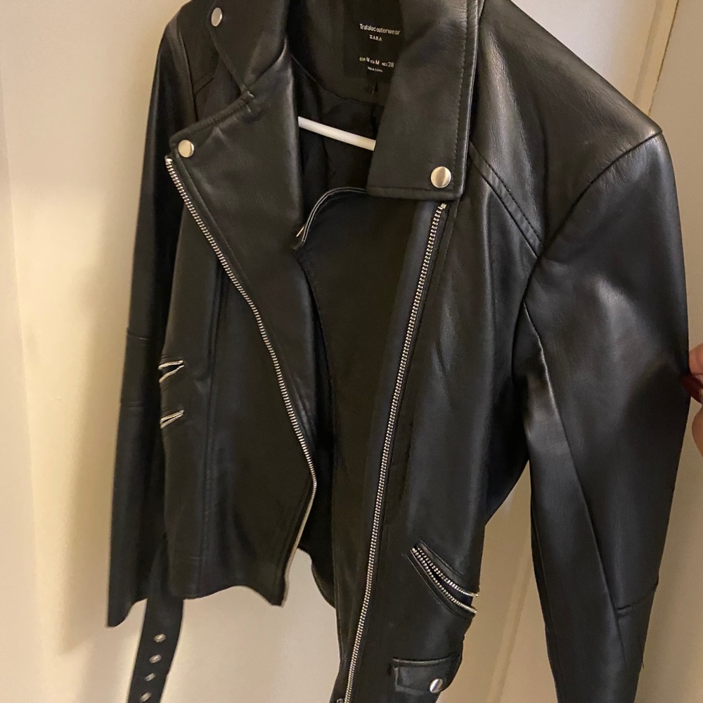 Leather jacket
